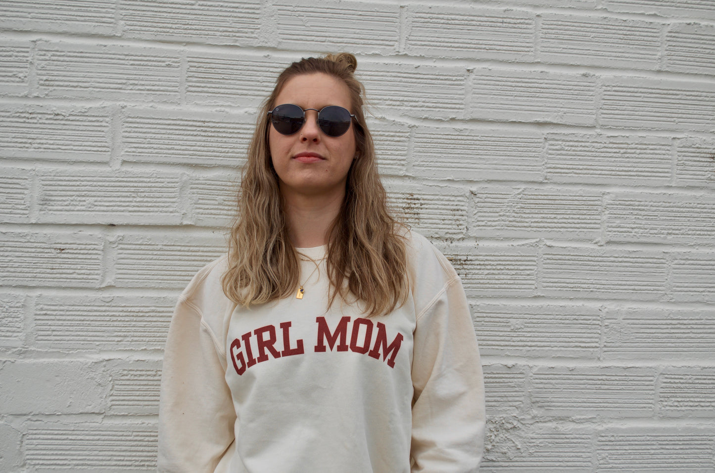 Girl Mom Lightweight Sweatshirt