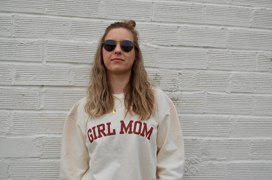 Girl Mom Lightweight Sweatshirt