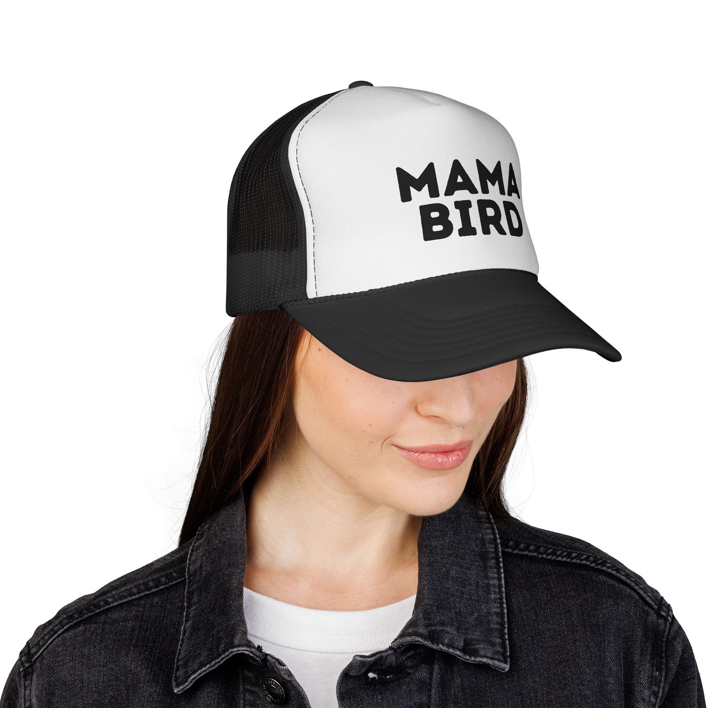 Mama Bird Trucker Cap - Cute & Stylish Hat for Moms