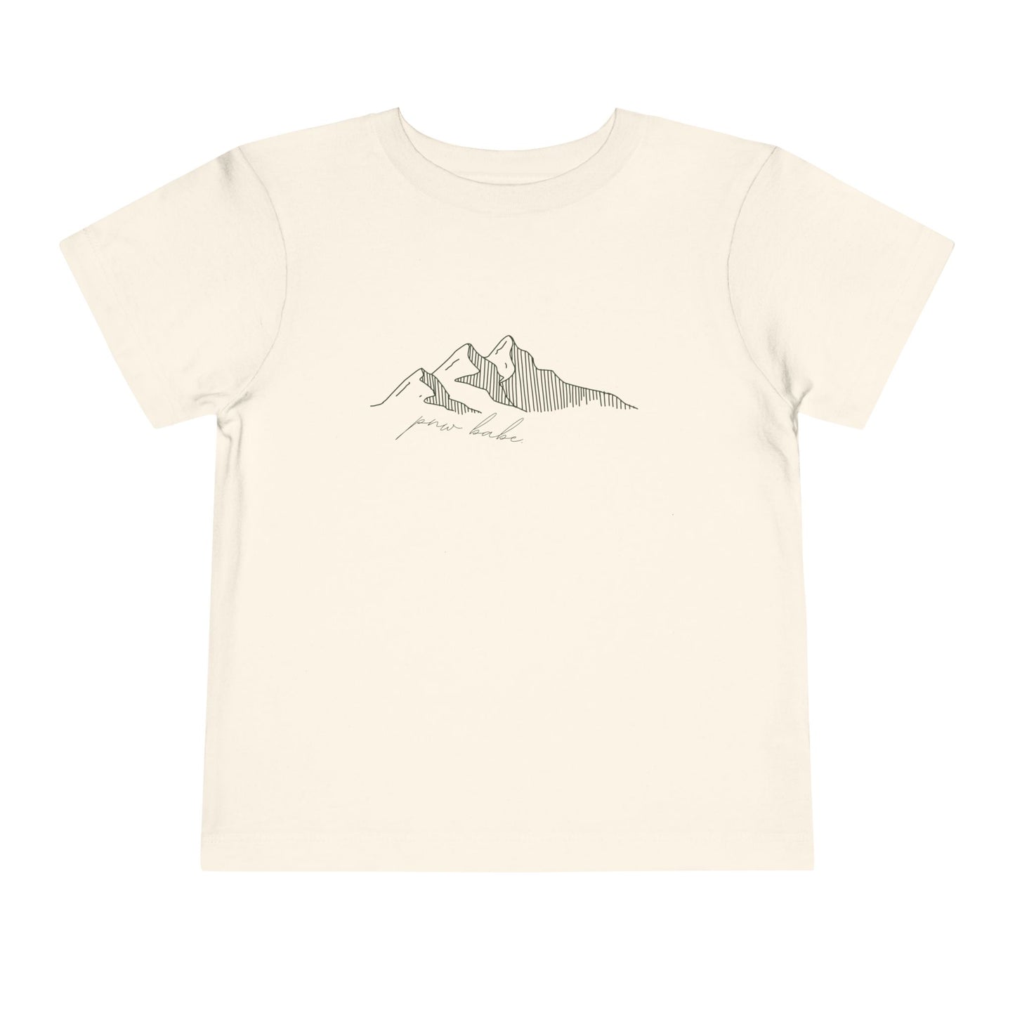 Toddler PNW Babe Mountain Tee