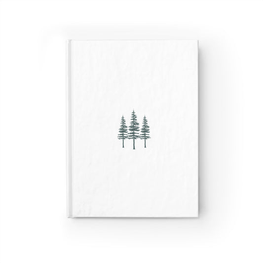 Evergreen Ruled Journal for Mindful Reflection