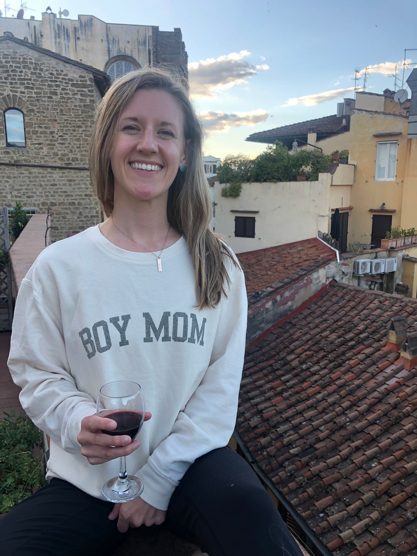 Boy Mom Lightweight Sweatshirt