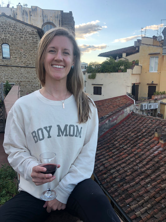 Boy Mom Lightweight Sweatshirt