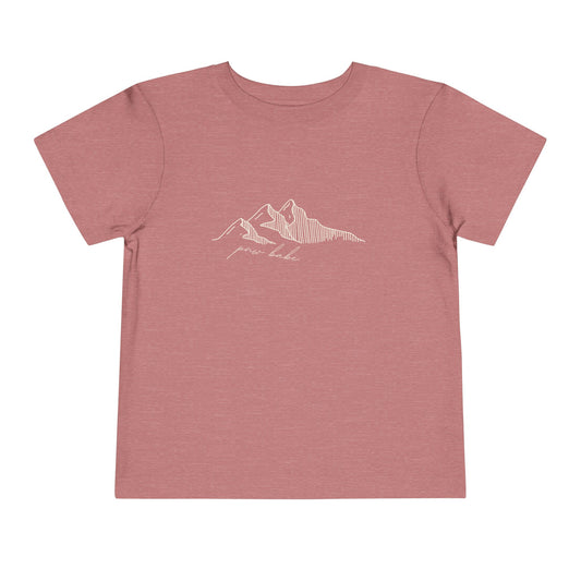 Toddler PNW Babe Mountain Tee