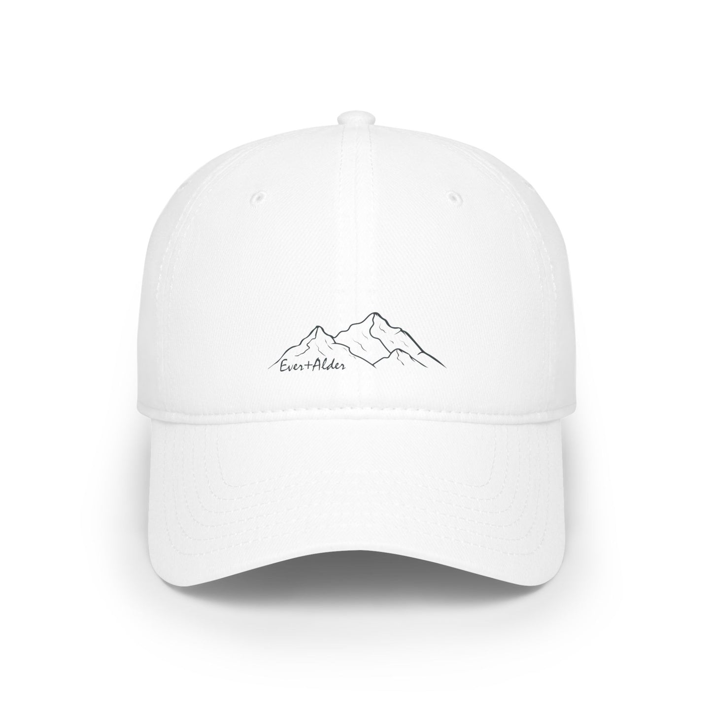 Ever + Alder Mountain Sketch Low Profile Baseball Cap