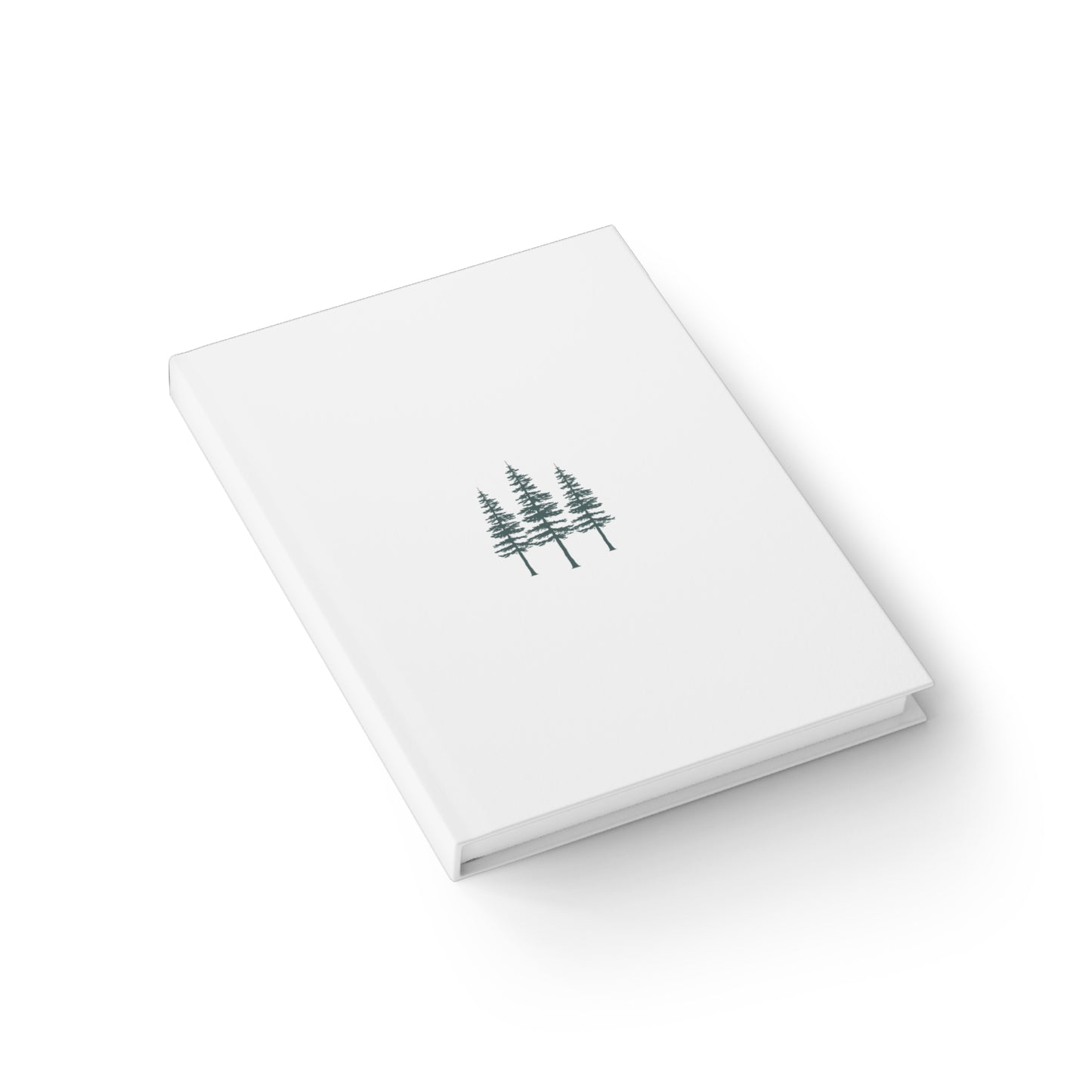 Evergreen Ruled Journal for Mindful Reflection