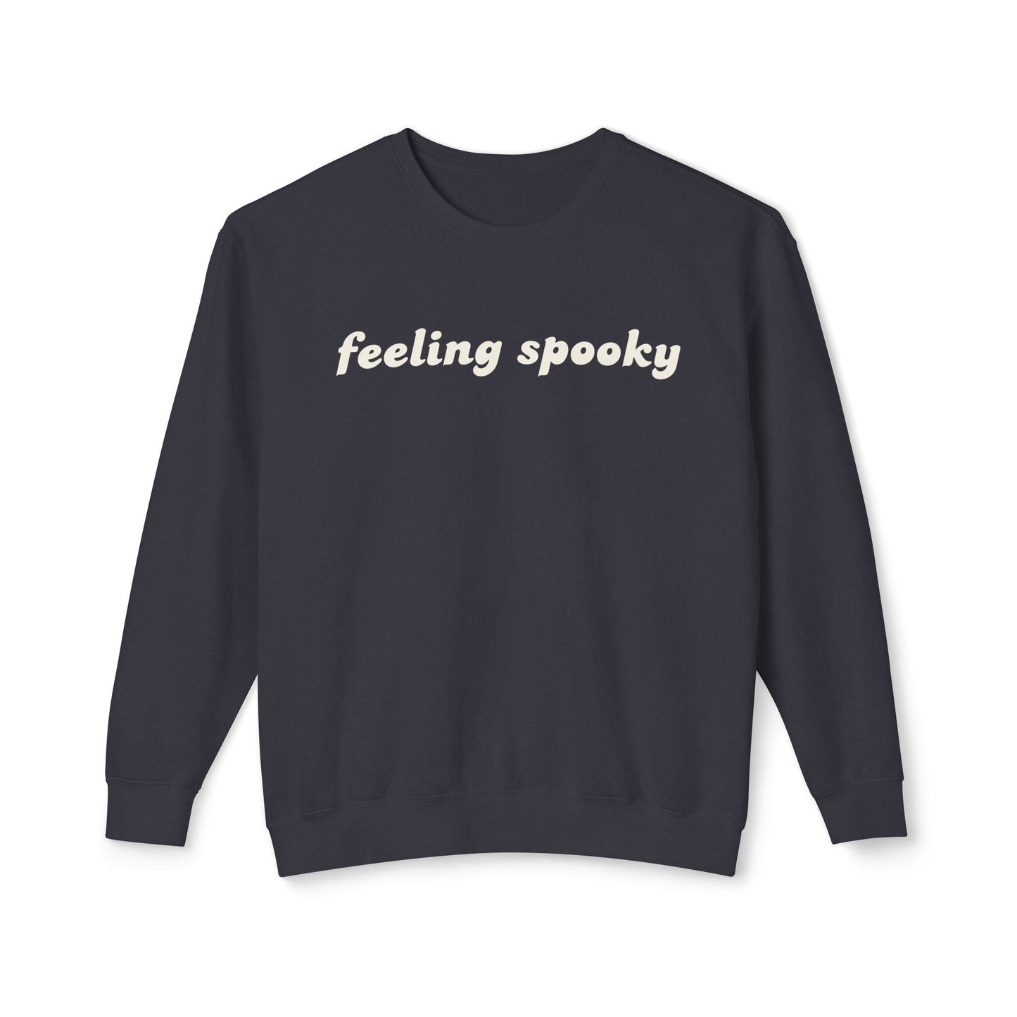 Feeling Spooky Lightweight Sweatshirt, Cozy Fall Sweatshirt, Halloween Apparel, Casual Sweat Top, Perfect for [...]