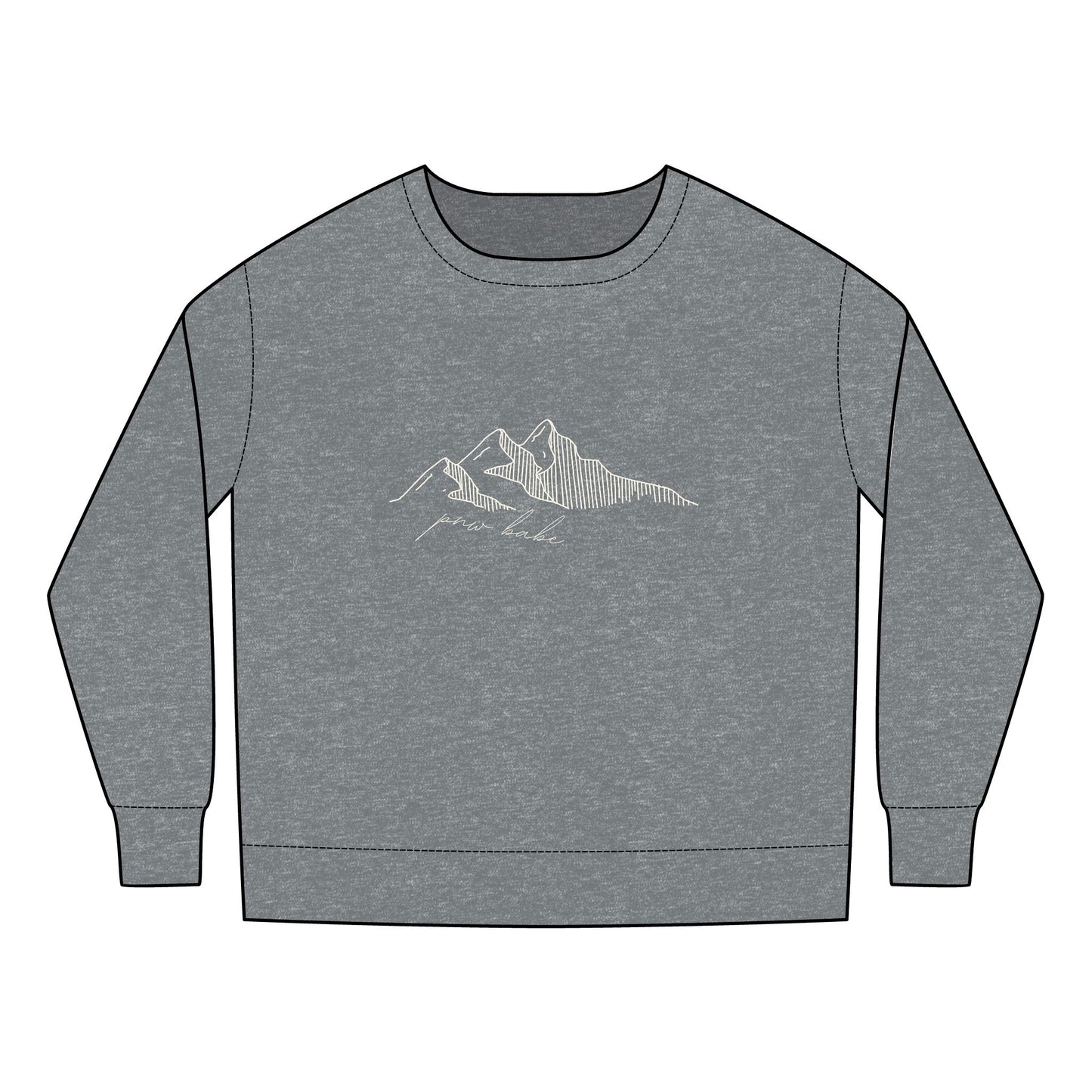 Mountain Toddler Sweatshirt