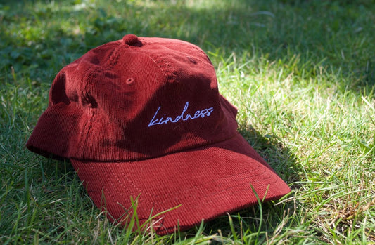 kindness Corduroy Embroidered Hat